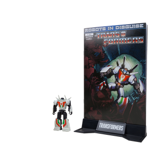 Transformers Page Punchers 2pk Bumblebee and Wheeljack 3in Action Figures with 2 Comics McFarlane Toys