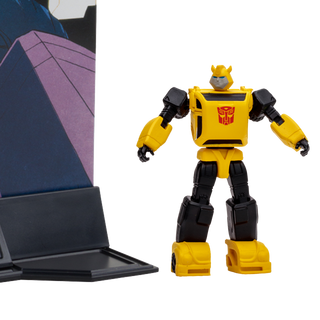 Transformers Page Punchers 2pk Bumblebee and Wheeljack 3in Action Figures with 2 Comics McFarlane Toys