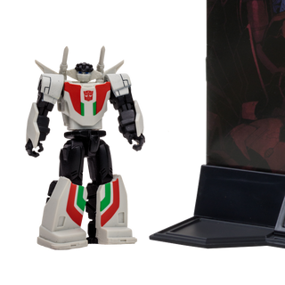 Transformers Page Punchers 2pk Bumblebee and Wheeljack 3in Action Figures with 2 Comics McFarlane Toys