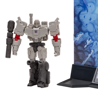 Transformers Page Punchers 2pk Optimus Prime and Megatron 3in Action Figures with 2 Comics McFarlane Toys