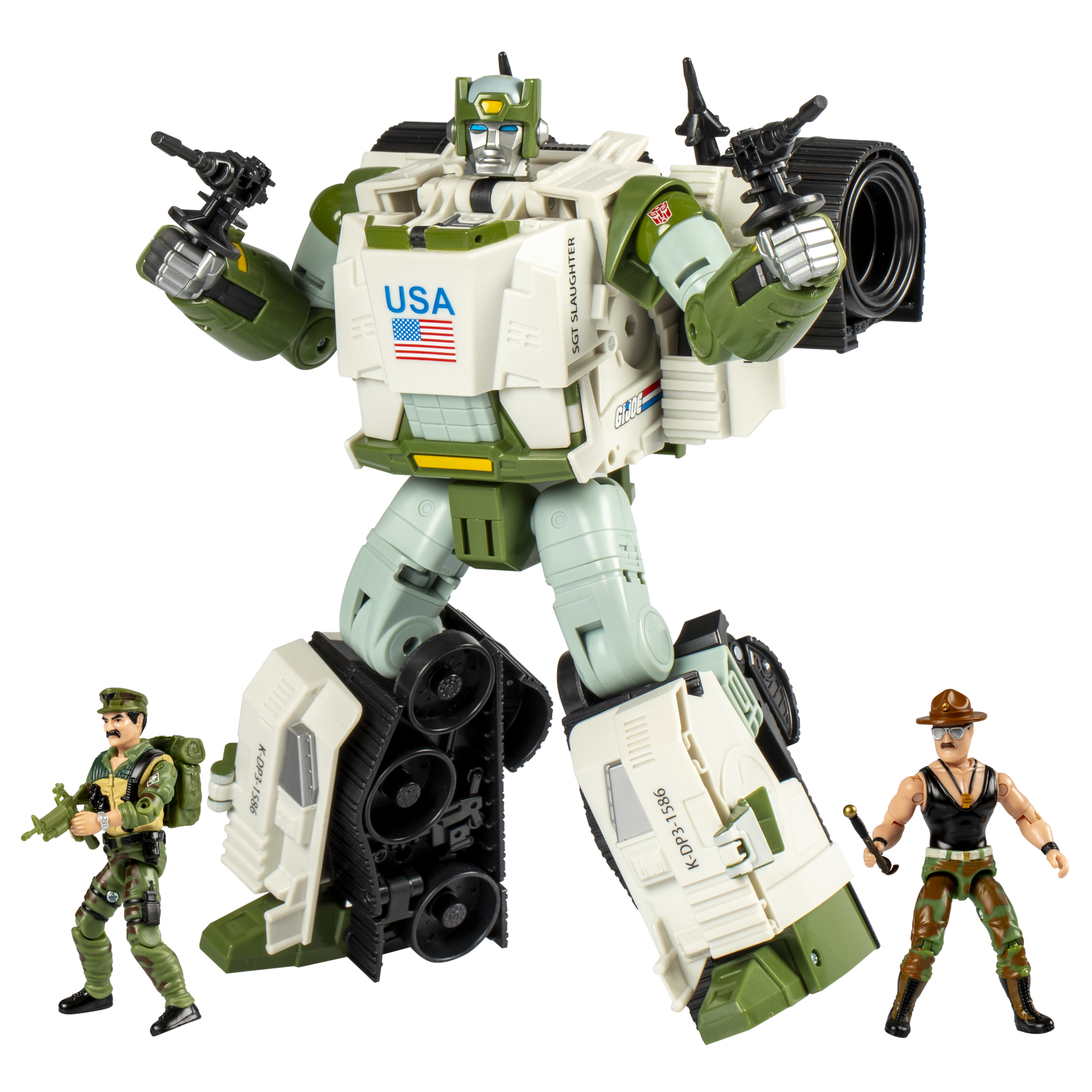 Transformers Collaborative G.I. Joe x Transformers Autobot Kup Triple T