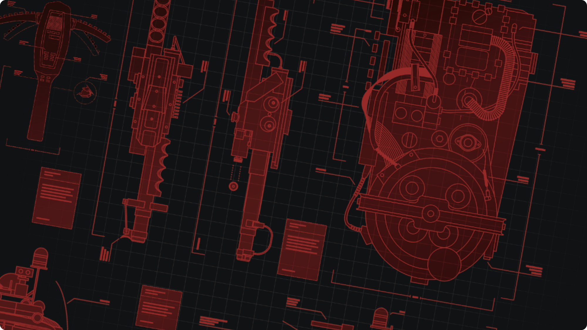 Ghostbusters reel background