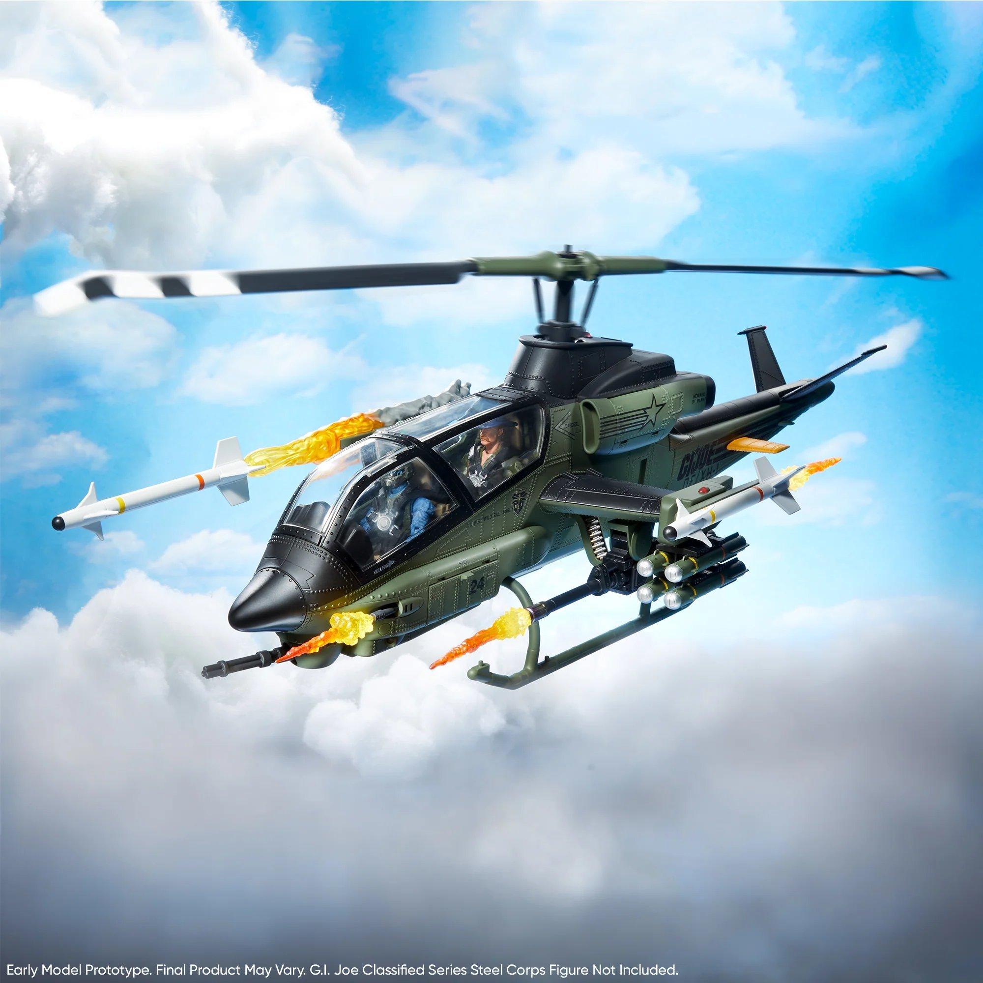 G.I. Joe Classified Series G.I. Joe Assault Copter Dragonfly (XH-1) -  Hasbro Pulse