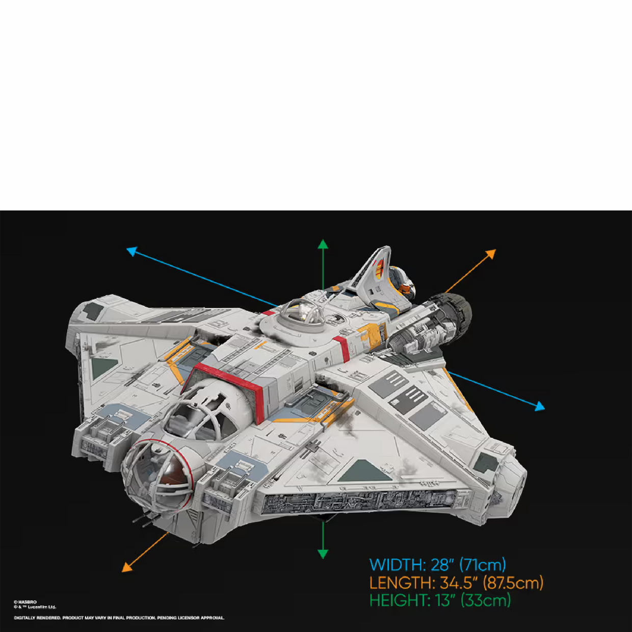 STAR WARS The Vintage Collection The Ghost - Hasbro Pulse STAR WARS The Vintage Collection The Ghost - Hasbro Pulse