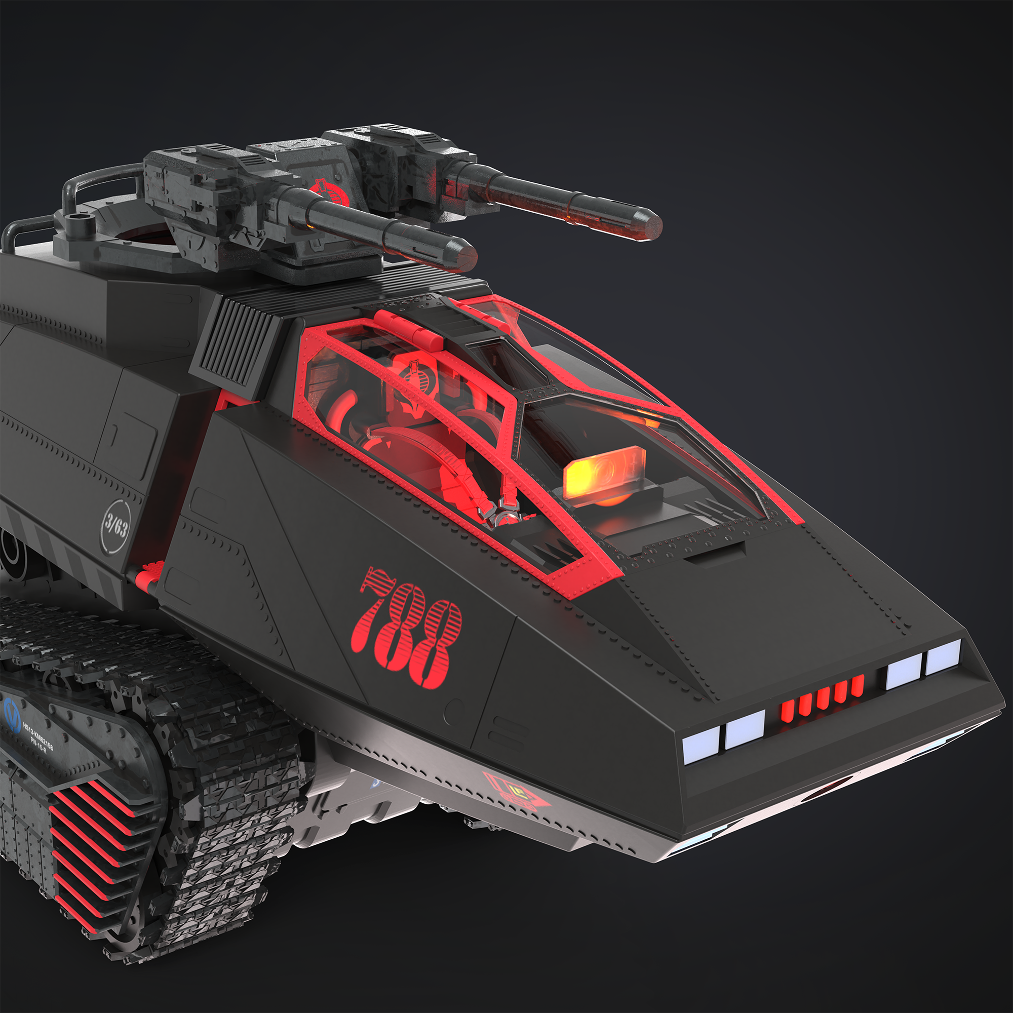 G.I. Joe Classified Series Cobra H.I.S.S. - Hasbro Pulse G.I. Joe Classified Series Cobra H.I.S.S. - Hasbro Pulse