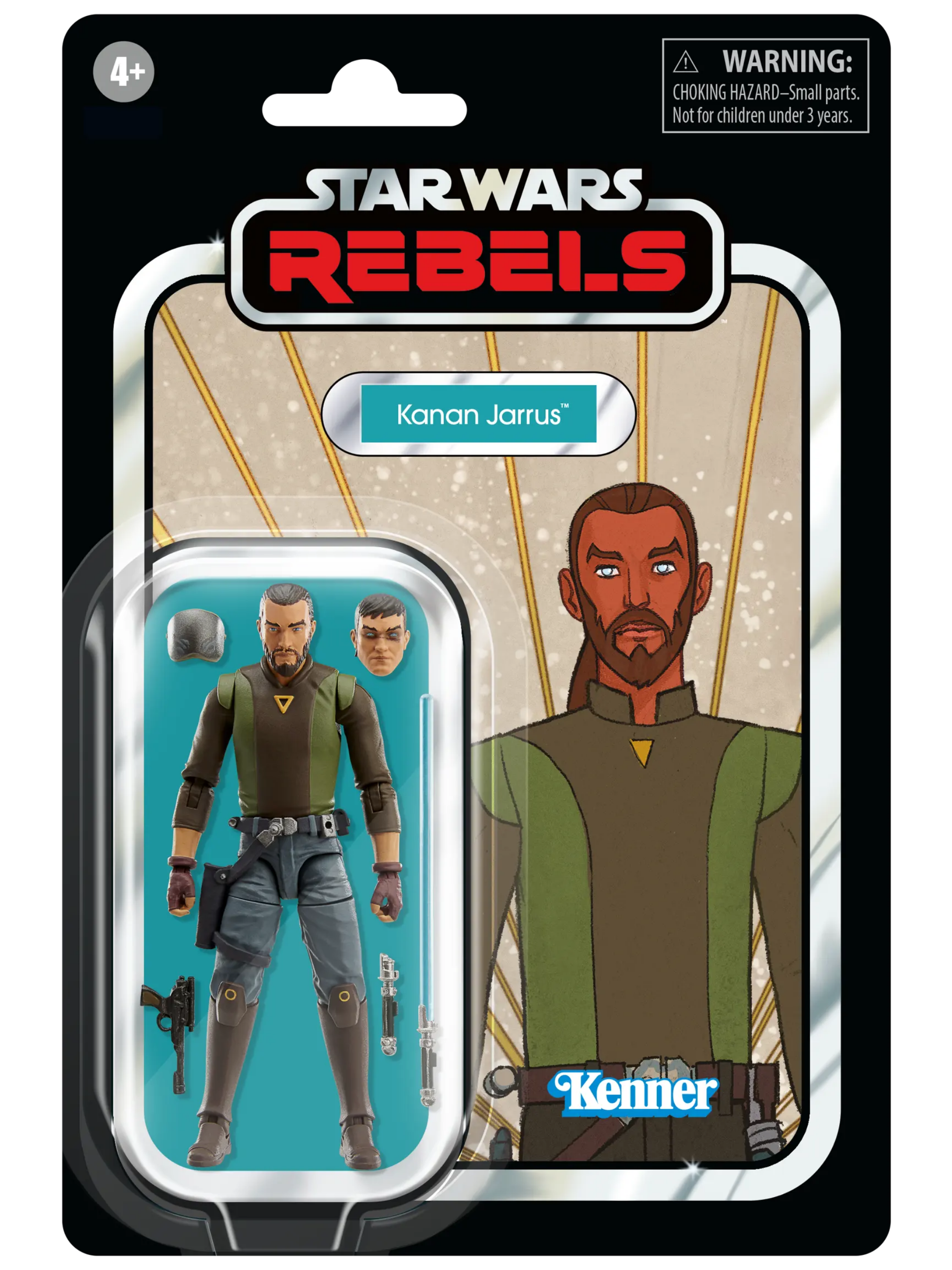 KANAN JARRUS Exclusive Star Wars Rebels VC Carded Figure