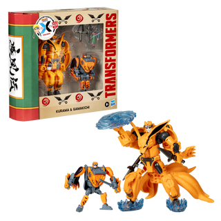 Transformers Collaborative NARUTO SHIPPUDEN x Transformers Kurama and Gamakichi