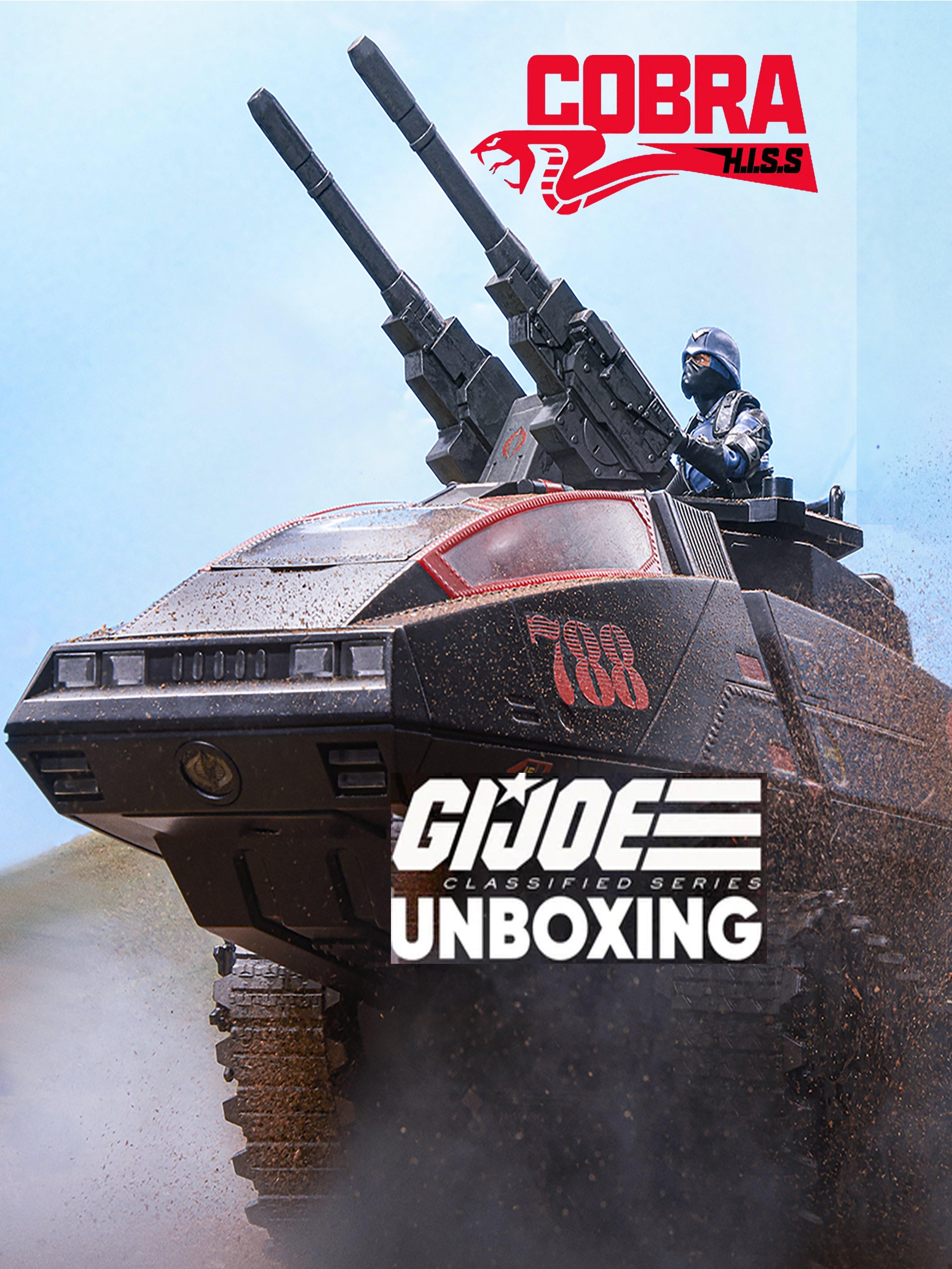アメコミ G.I. Joe Classified Cobra H.I.S.S. Tank G.I. Joe Classified Series COBRA H.I.S.S. Tank with ALL TIERS