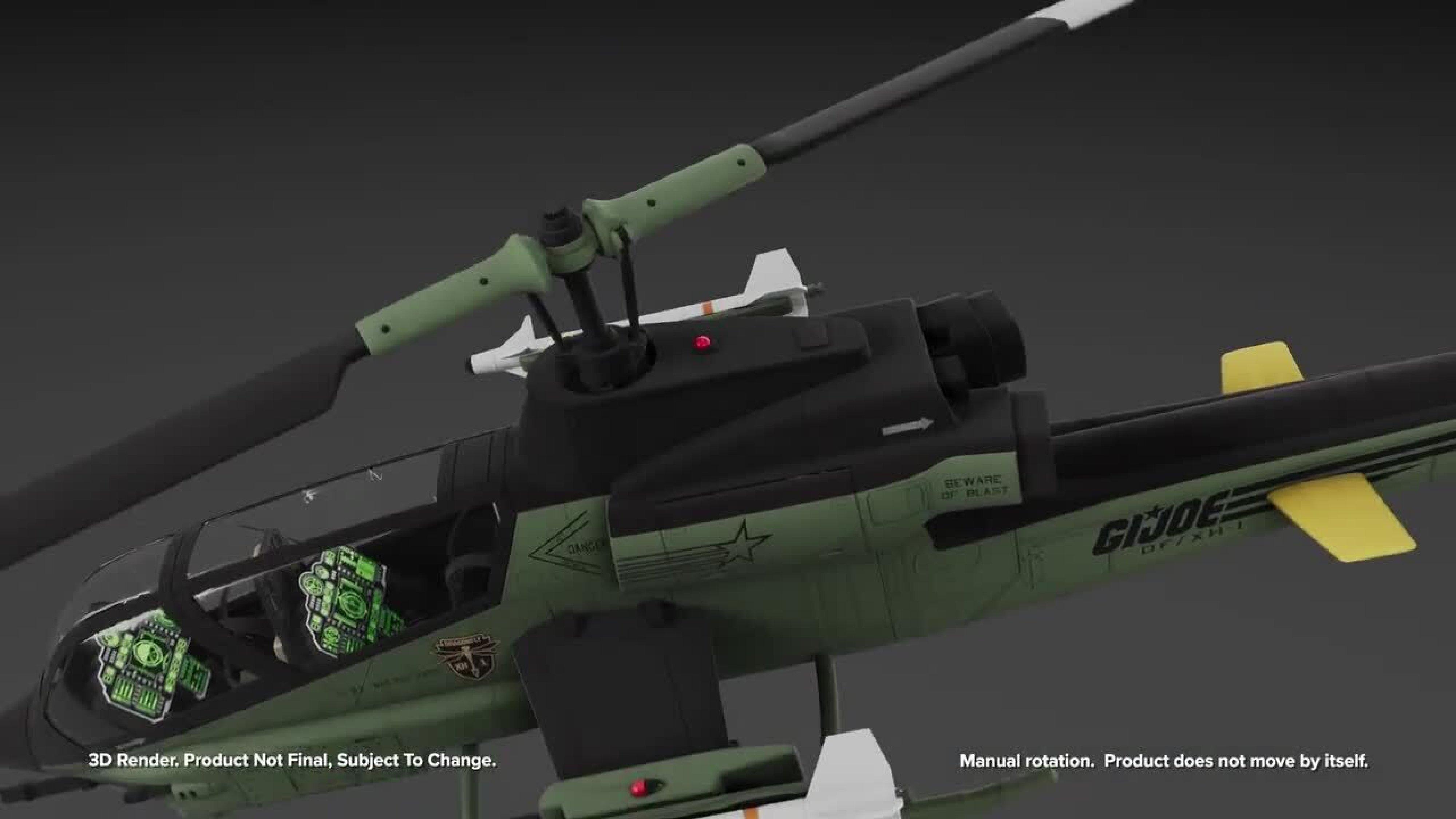 G.I. Joe Classified Series G.I. Joe Assault Copter Dragonfly (XH-1