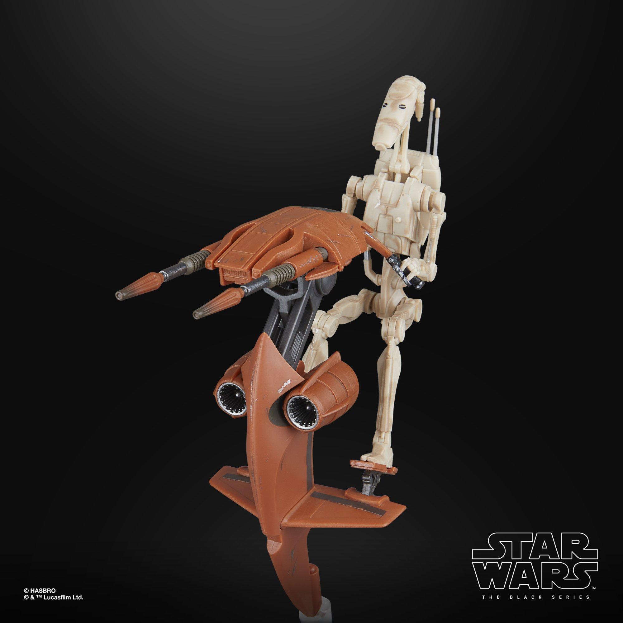 Figurine Star Wars The Clone Wars - Battle Droid - Hasbro 3.75" - Neuve