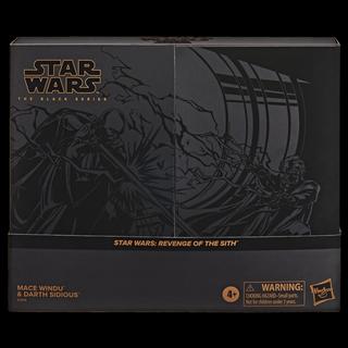 Star Wars The Black Series Mace Windu & Darth Sidious