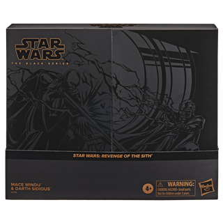 Star Wars The Black Series Mace Windu & Darth Sidious