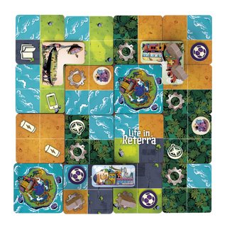 Life in Reterra Strategy Board Game