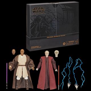 Star Wars The Black Series Mace Windu & Darth Sidious