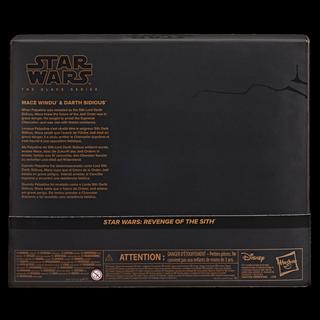 Star Wars The Black Series Mace Windu & Darth Sidious