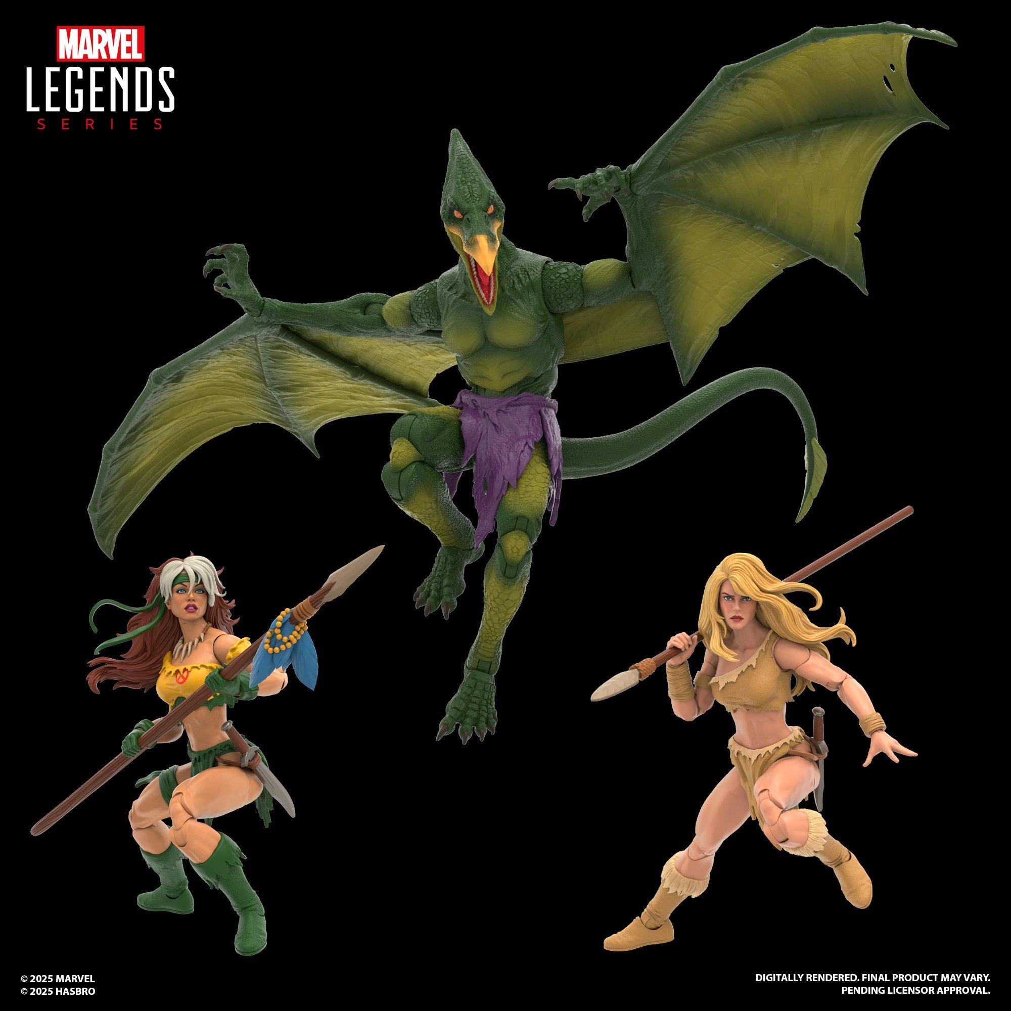 Marvel Legends Series Gamerverse Marvel SNAP Savage Land 3-Pack