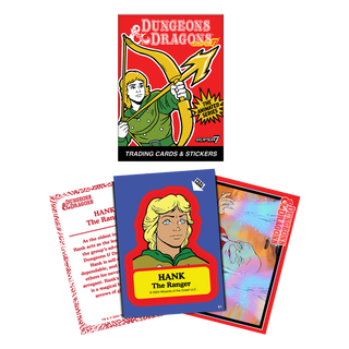 Dungeons and Dragons Wax Pack Trading Cards - (Animated Series)