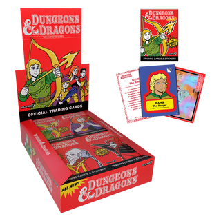 Dungeons and Dragons Wax Pack Trading Cards - (Animated Series)