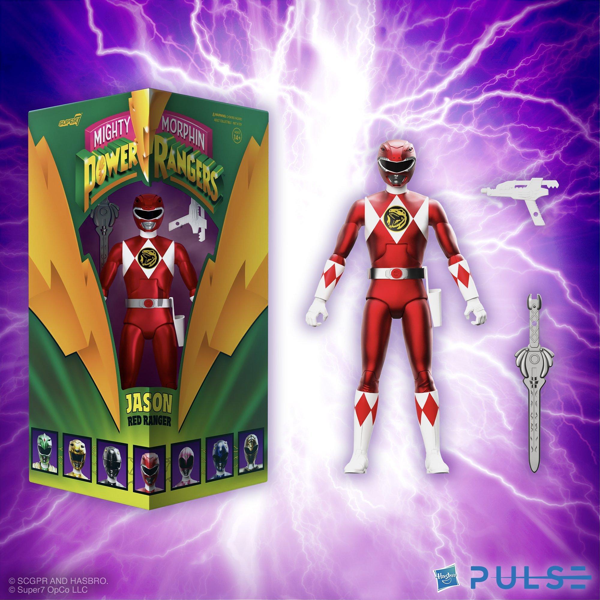 Mighty Morphin Power Rangers Deluxe Wave 01 - Red Ranger - Hasbro Pulse