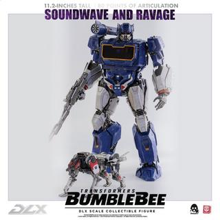 Transformers: Bumblebee - DLX Soundwave and Ravage