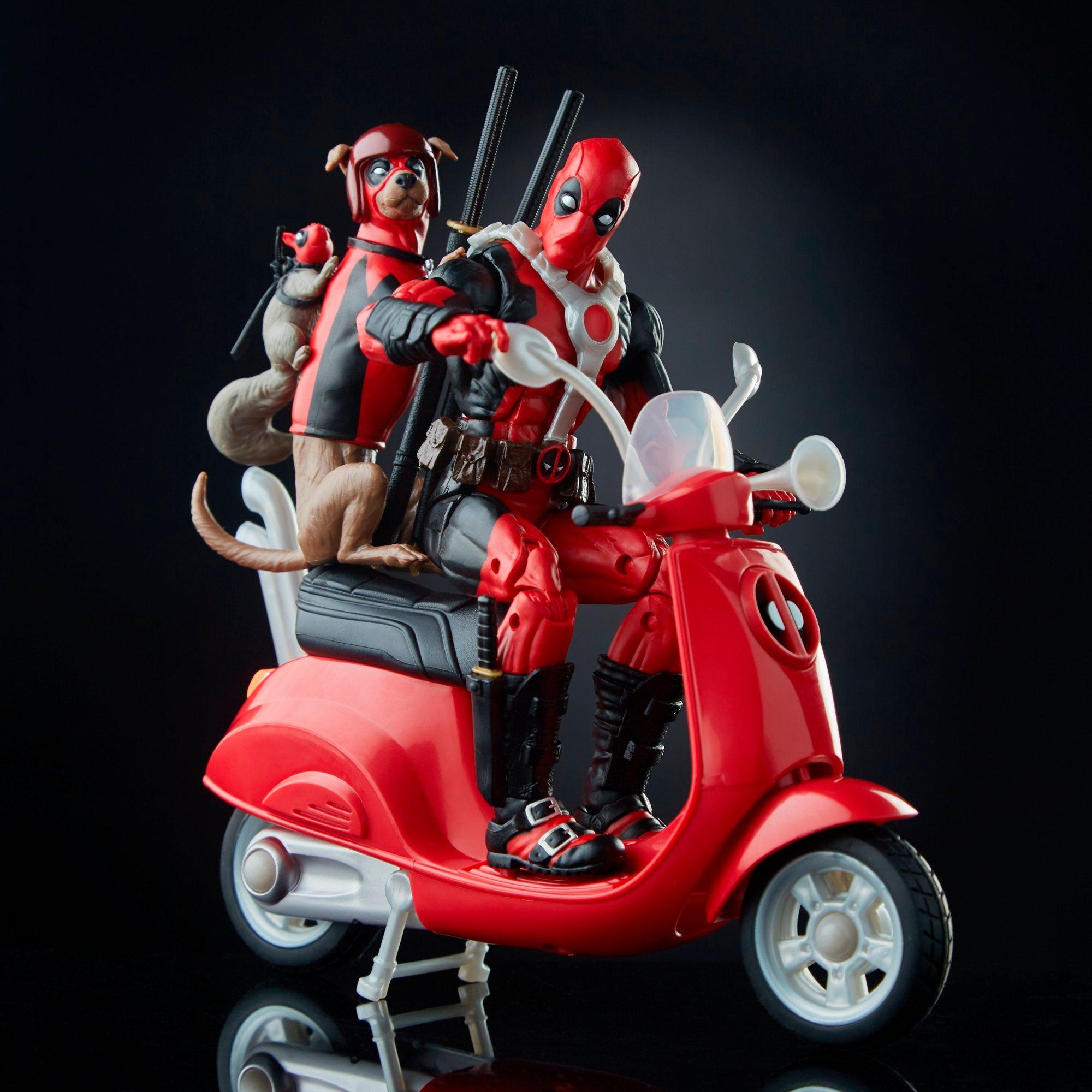 Marvel Legends Series Deadpool Action-Figur & Fahrzeug