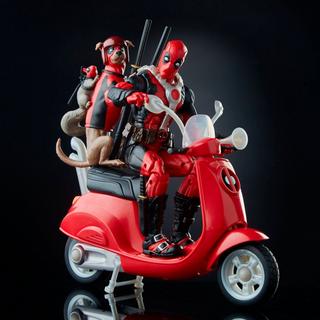 Hasbro Marvel Legends Series, Deadpool, action figure e veicolo