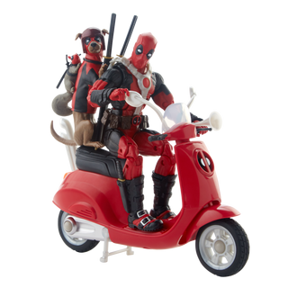 Hasbro Marvel Legends Series, Deadpool, action figure e veicolo