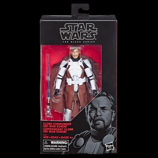 STAR WARS The Black Series 6-inch Clone Commander Obi-Wan Kenobi Exclusive Figure