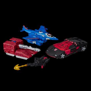 Transformers Toys Generations War for Cybertron Deluxe WFC-S26 Autobot Alphastrike Counterforce 3-Pack - Final Strike Figure Series: Part 1