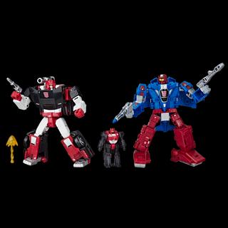 Transformers Toys Generations War for Cybertron Deluxe WFC-S26 Autobot Alphastrike Counterforce 3-Pack - Final Strike Figure Series: Part 1