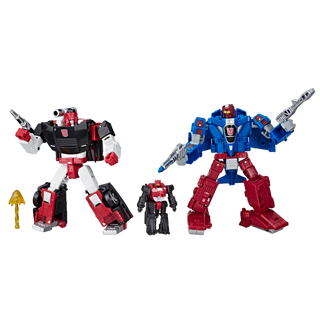 Transformers Toys Generations War for Cybertron Deluxe WFC-S26 Autobot Alphastrike Counterforce 3-Pack - Final Strike Figure Series: Part 1
