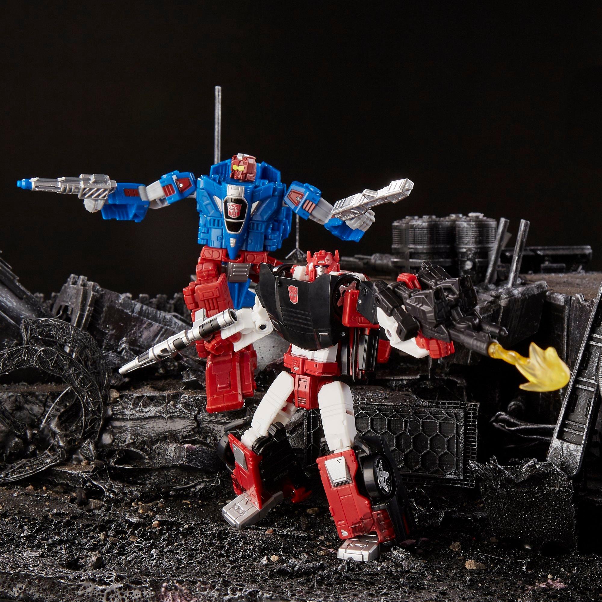 Transformers Generations War for Cybertron Deluxe WFC-S26 Autobot Alphastrike Counterforce 3er-Pack – Final Strike Figuren Serie: Teil 1