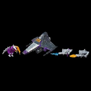 Transformers Toys Generations War for Cybertron Voyager WFC-S27 Decepticon Phantomstrike Squadron 4-Pack - Final Strike Figure Series: Part 2