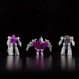 Transformers Toys Generations War for Cybertron Voyager WFC-S27 Decepticon Phantomstrike Squadron 4-Pack - Final Strike Figure Series: Part 2