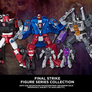 Transformers Toys Generations War for Cybertron Voyager WFC-S27 Decepticon Phantomstrike Squadron 4-Pack - Final Strike Figure Series: Part 2