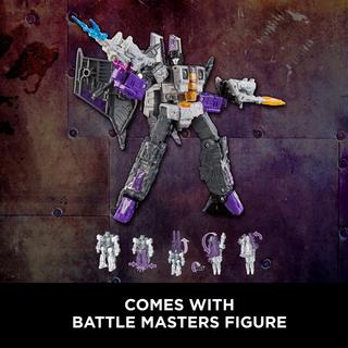 Transformers Toys Generations War for Cybertron Voyager WFC-S27 Decepticon Phantomstrike Squadron 4-Pack - Final Strike Figure Series: Part 2