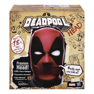 Marvel Legends Series Deadpool's Head Premium Interactive Head