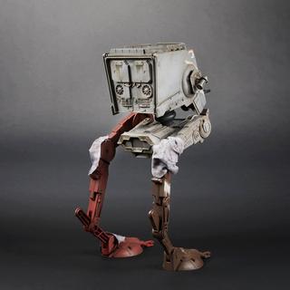 Star Wars The Vintage Collection The Mandalorian AT ST Raider Toy Vehicle Hasbro Pulse