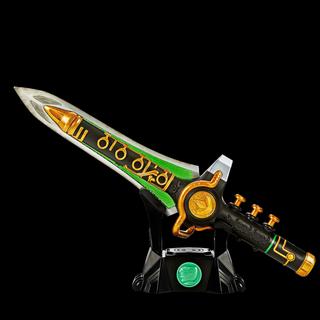 Power Rangers Lightning Collection Mighty Morphin Green Dragon Dagger Collectible