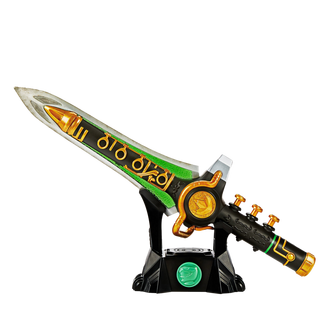 Power Rangers Lightning Collection Mighty Morphin Green Dragon Dagger Collectible