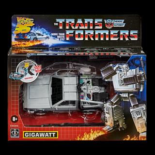 Transformers Generations -- Transformers Collaborative: mix con Ritorno al futuro, Gigawatt -- Ritorno al futuro