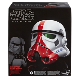 STAR WARS The Black Series Incinerator Stormtrooper Electronic Helmet