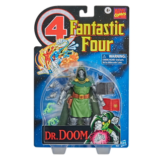 Marvel Legends Series Dr. Doom Vintage Action Figure & Card