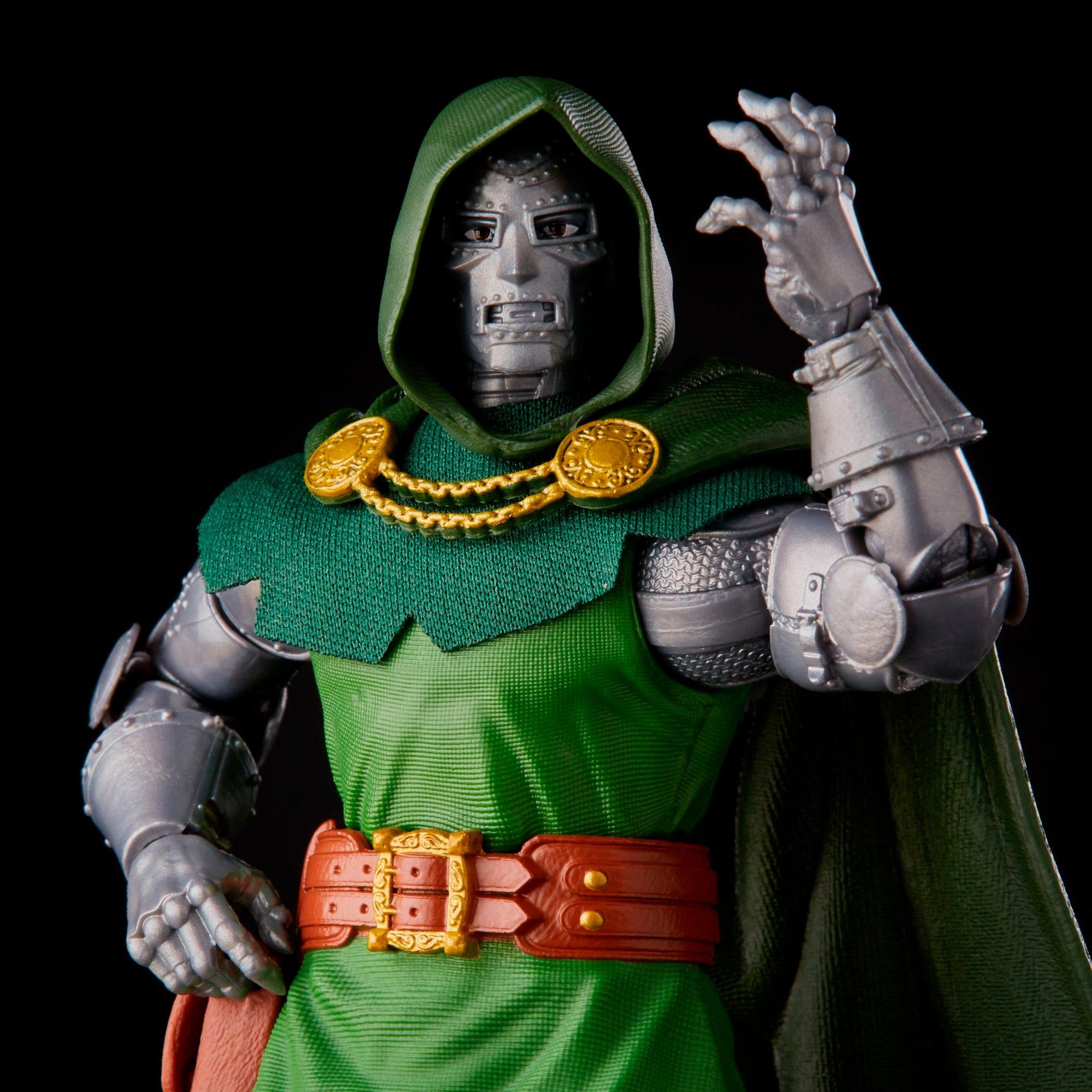 アメコミ MARVEL LEGENDS DR. DOOM & DOCTOR DOOM Marvel Legends Dr Doom Figure Series 2 II Removable Mask