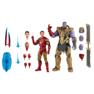 Marvel Legends Series Iron Man Mark 85 vs Thanos
