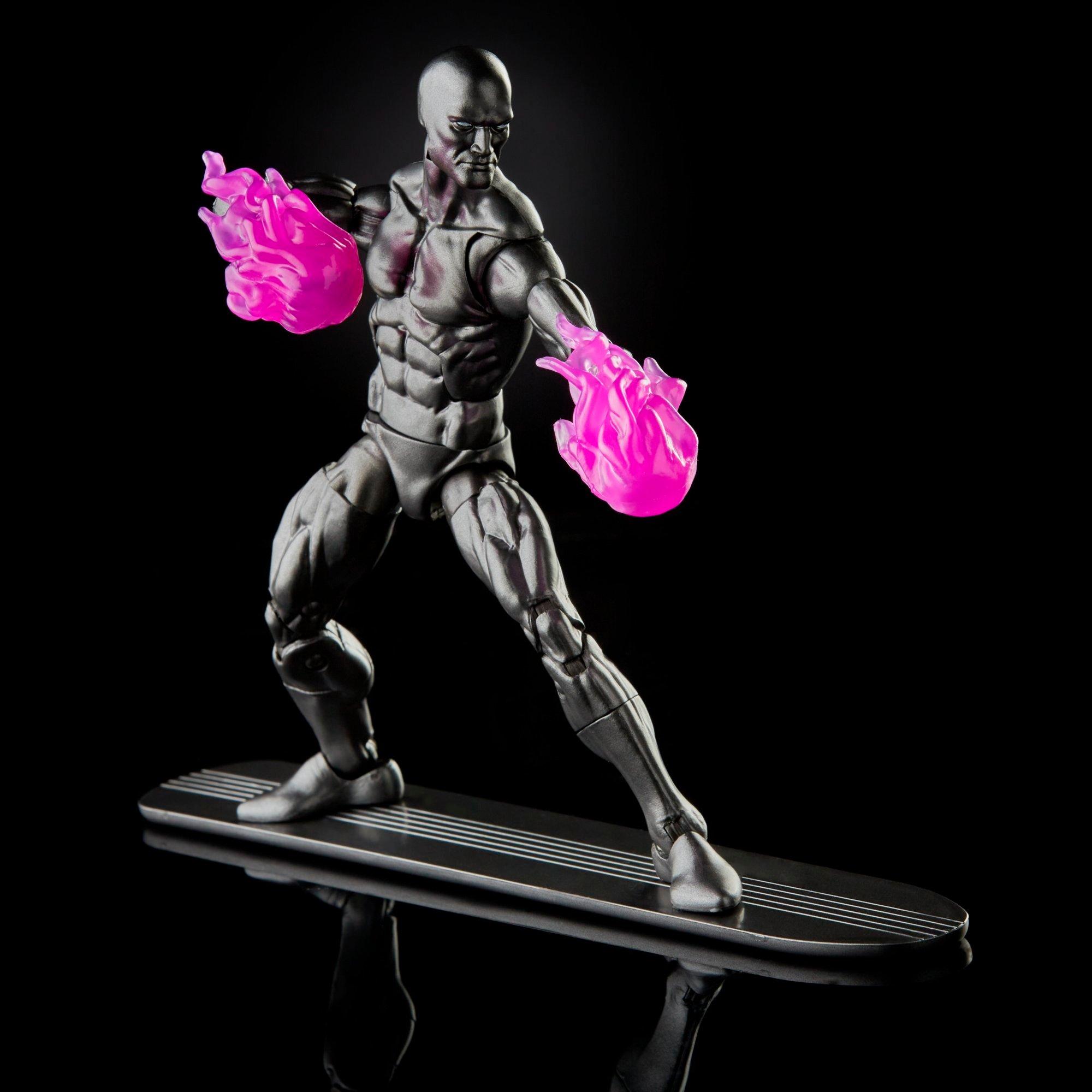 Hasbro Marvel Legends Series Silver Surfer With Mjolnir