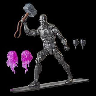 Hasbro Marvel Legends Series Silver Surfer With Mjolnir