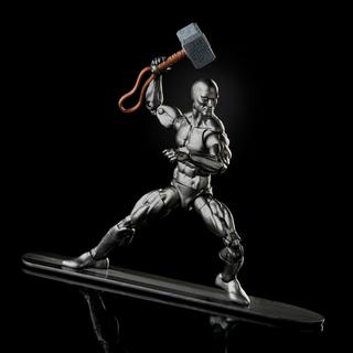 Hasbro Marvel Legends Series Silver Surfer With Mjolnir