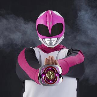 Power Rangers Lightning Collection Mighty Morphin Pink Helmet ..., حجم الصورة 320x320