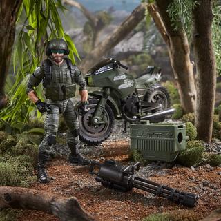 G.I. Joe Classified Series Alvin 'Breaker' Kinney with RAM Cycle